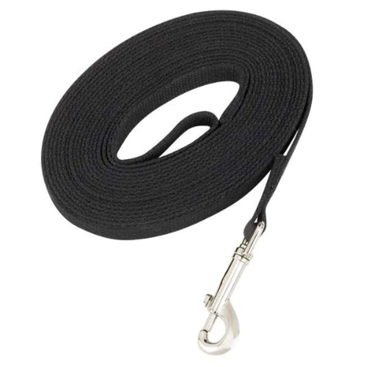 Guardian Gear Cotton Web Dog Training Lead 50x5/8" Black